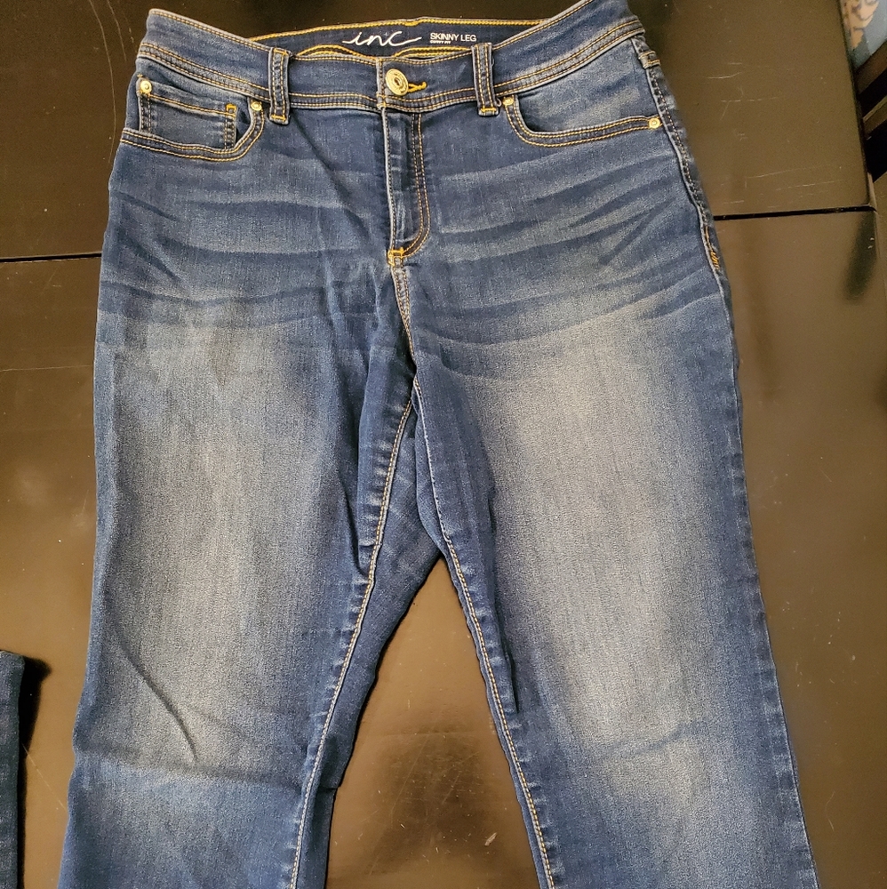 INC size 10 skinny crop jeans